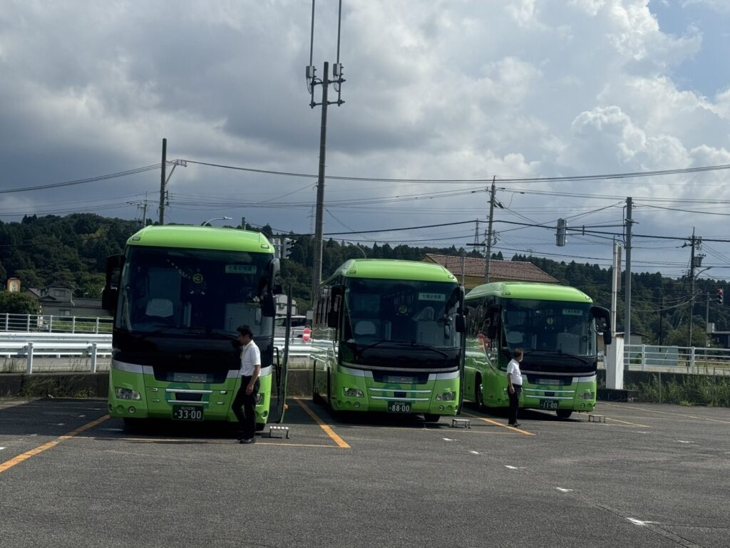 七尾幼稚園バス遠足