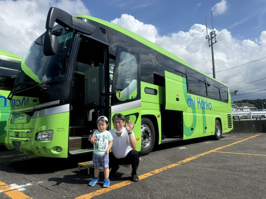 七尾幼稚園バス遠足