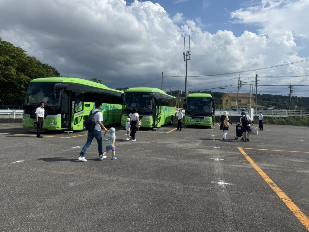 七尾幼稚園バス遠足